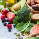 Selection,Of,Healthy,Food,For,Heart,,Life,Concept